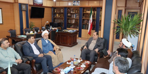 دیدار نماینده و رئیس آموزش و پرورش با فرماندار