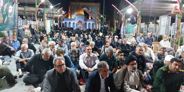 مراسم اربعین شهدای اقتدار ملی و ۵۱ شهید استان مرکزی در محلات برگزار شد.