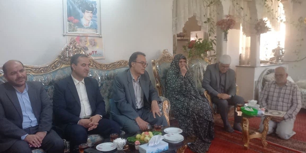 💠 دیدار و تجلیل از مادر گرانقدر شهید والامقام "محمد اسماعیل نذرمحمدی" در روستای شهرجرد