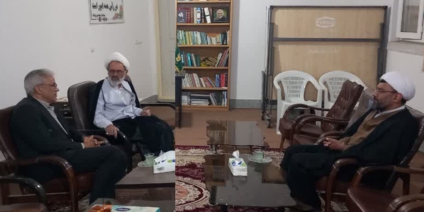 گزارش فرماندار زرندیه از پروژه‌های عمرانی در دیدار با امام جمعه پرندک