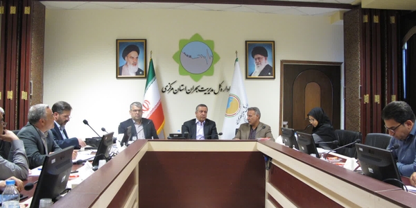 جلسه بررسی و ارائه گزارش عملکرد اعتبارات ابلاغی سال ۱۴۰۳ در خصوص تنش آبی و مدیریت بحران خشکسالی