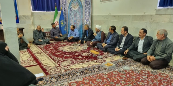 جلسه هیأت امنای حوزه علمیه خواهران شهرستان خنداب