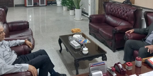 گزارش آخرین وضعیت کشاورزی زرندیه در دیدار رئیس جهاد کشاورزی با فرماندار