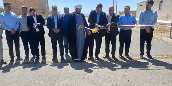 🔻 افتتاح پروژه‌ های عمرانی در روستای ینگه‌ملک به مناسبت هفته دولت