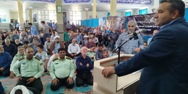 🔻ارائه گزارش عملکرد و دستاوردهای دولت وفاق در شهرستان کمیجان توسط فرماندار در آیین عبادی ـ سیاسی نماز جمعه