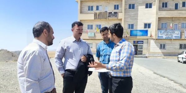 🔻 بازدید از مجتمع اداری شهرستان کمیجان با هدف بررسی دیوارکشی و رفع مشکلات زیرساختی