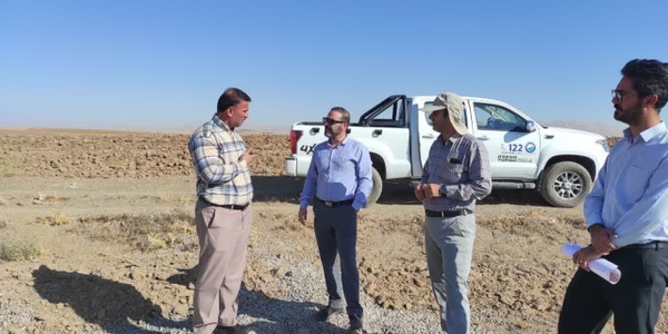 🔻 بازدید میدانی از چاه آب روستای اسفندان به منظور رفع تنش آبی