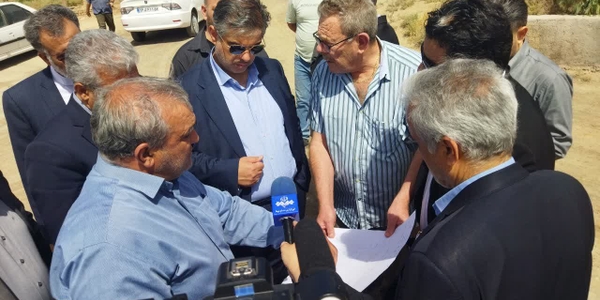 استاندار مرکزی از پروژه ۵۲ هکتاری نهضت ملی مسکن در زرندیه بازدید کرد