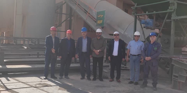 🔴 بازدید مدیرکل دفتر امور شهری و شوراهای استانداری مرکزی از پروژه ملی RDF مدیریت پسماند در استان کرمانشاه