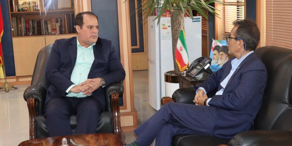 دیدار رئیس سازمان نظام مهندسی ساختمان استان مرکزی با فرماندار ویژه ساوه