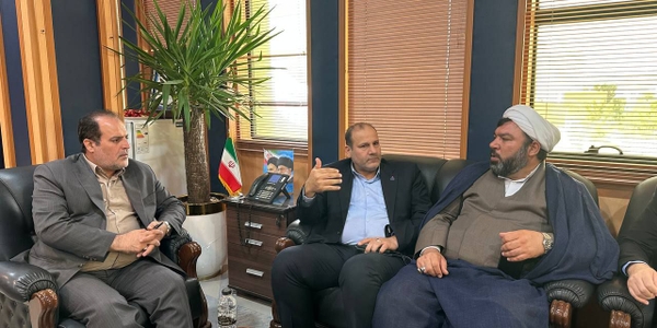 دیدار مدیرعامل شرکت گاز استان با فرماندار و نماینده