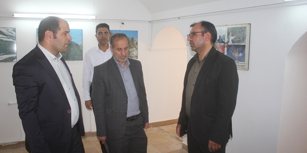 فرماندار از اداره میراث فرهنگی ، گردشگری و صنایع دستی خمین بازدید کرد