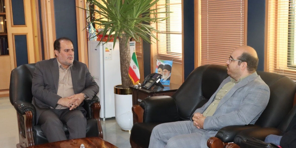 دیدار مدیر کل کانون پرورش فکری با فرماندار ساوه