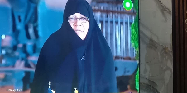 حضور مفتح زاده مدیرکل دفتر اموربانوان وخانواده استان در برنامه زنده تلویزیونی شبکه آفتاب با عنوان « پلاک عاشقی» به مناسبت گرامیداشت هفته دفاع مقدس و دفاع مقدس ۱۲ روزه اخیر.