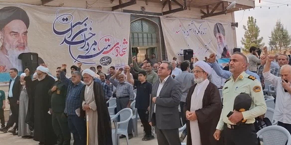 سیزدهمین یادواره شهدای روستای ورین و مراسم بزرگداشت شهدای اقتدار برگزار شد.