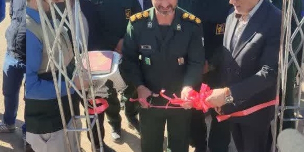 افتتاح پروژه‌های محرومیت‌زدایی ناحیه مقاومت بسیج زرندیه در روستای قاسم‌آباد