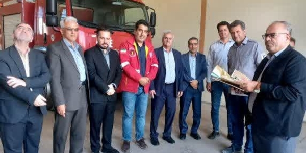 تقدیر فرماندار زرندیه از آتش‌نشانان شهرداری خشکرود