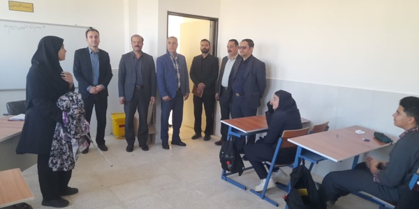 🔘 بازدید فرماندار خنداب از مدرسه بهاران و بررسی مشکلات آموزشی