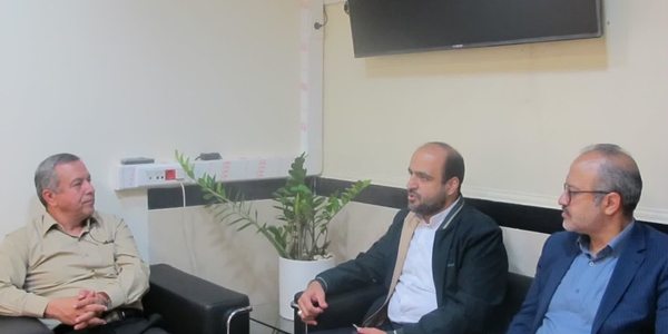 دیدار مدیرکل و معاون صدا و سیمای استان با سرپرست اداره‌کل مدیریت بحران