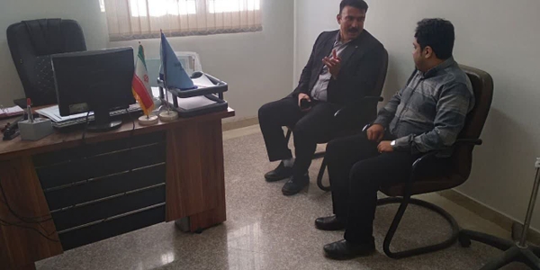 🔻 دیدار معاون فرماندار با مسئول پزشک قانونی شهرستان کمیجان