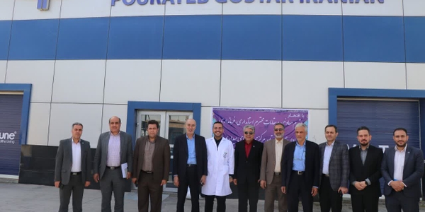 شرکت دارویی پورا طب گستر ایرانیان سومین مقصد روز همت اقتصادی در شهرستان زرندیه