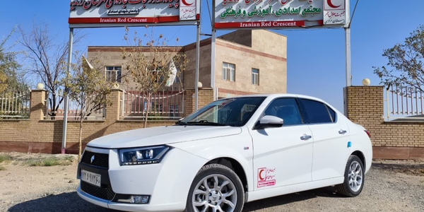 افزوده شدن خودروی جدید به ناوگان جمعیت هلال احمر شهرستان زرندیه
