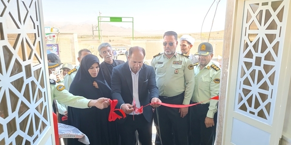 ساختمان پاسگاه انتظامی لکان شهرستان خمین به بهره برداری رسید