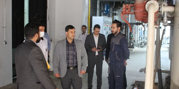 بازدید میدانی تیم قرارگاه پدافند کالبدی استان از مکان‌های امن بیمارستان امیرالمؤمنین(ع) اراک در راستای اجرای دستورالعمل شهید حسن شاطری