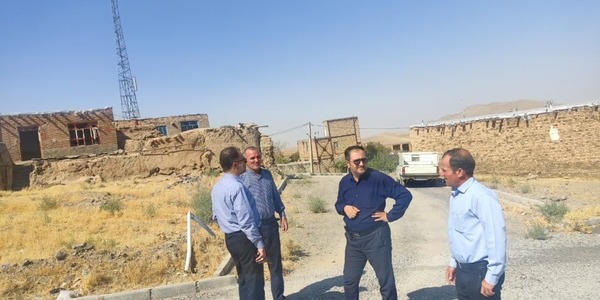 🔘 ده‌گردشی و بازدید میدانی فرماندار خنداب از روستای قشلاق عبدالکریم