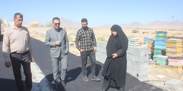 سرپرست حوزه معاونت برنامه ریزی و هماهنگی امور عمرانی فرماندار از تعدادی از پروژه های عمرانی شهرداری قورچی باشی بازدید کرد