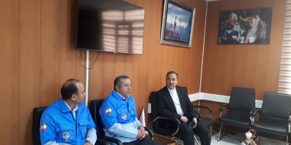 دیدار مدیرکل مدیریت بحران استان مرکزی با فرماندار شهرستان اراک و بررسی راهکارهای مقابله با بحران‌های شهرستان