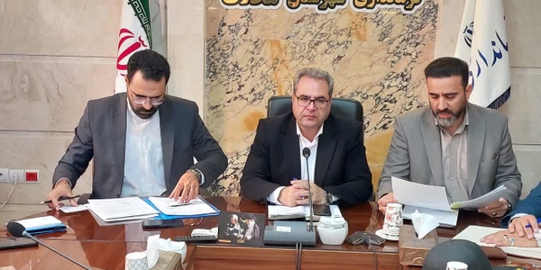 برگزاری جلسه شورای پدافند غیرعامل شهرستان محلات با حضور مدیرکل پدافند غیرعامل استان مرکزی