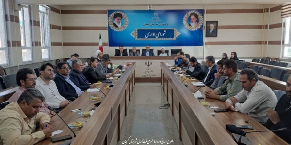 🔻 برگزاری جلسه شورای اداری شهرستان کمیجان