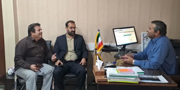 🔻 دیدار رئیس اداره ورزش و جوانان و عضو شورای اسلامی شهرستان کمیجان با فرماندار