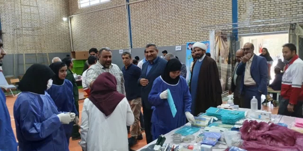 🔻بازدید فرماندار شهرستان کمیجان از روند اجرای طرح گروه جهادی دندان‌پزشکی در بخش و شهر میلاجرد