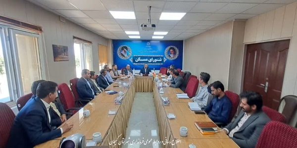 🔺 برگزاری جلسه شورای مسکن شهرستان کمیجان