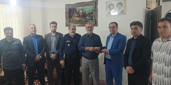 🔘 دیدار و تجلیل از جانباز سرافراز «علی مظلومی» در شهرستان خنداب