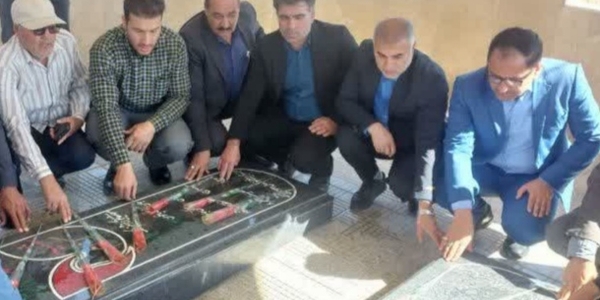 🔘 ادای احترام به مقام شامخ شهدای گمنام شهرستان خنداب