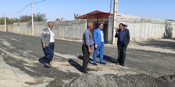 🔘 ده گردشی و بازدید فرماندار شهرستان خنداب از پروژه‌های عمرانی روستای کرکانک