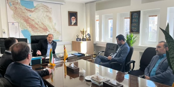 دیدار مدیرکل پدافند غیرعامل استان  با مدیرعامل شرکت گاز استان