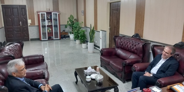 دیدار مدیرکل امور روستایی استانداری مرکزی با فرماندار زرندیه