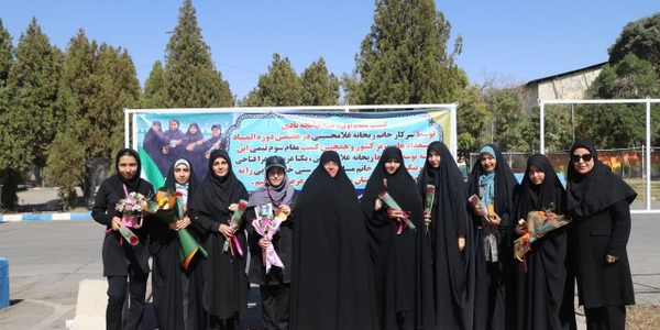 مراسم استقبال از تیم تیراندازی دختران استان، اعزامی به المپیاد استعداد های برتر کشور برگزارشد.