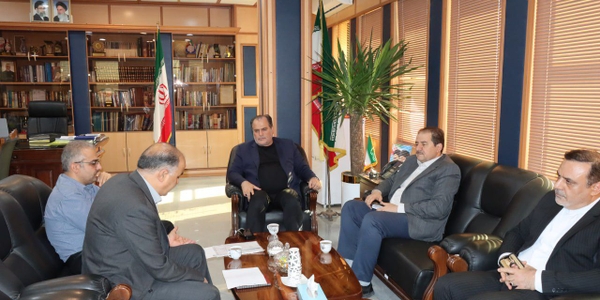 دیدار رئیس دانشکده علوم پزشکی ساوه با فرماندار ساوه