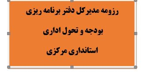 رزومه مدیرکل دفتر برنامه ریزی،بودجه و تحول اداری استانداری مرکزی