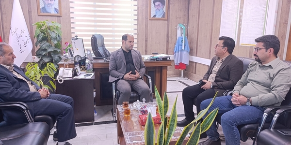 نشست رئیس نظام مهندسی ساختمان شهرستان با فرماندار خمین برگزار شد