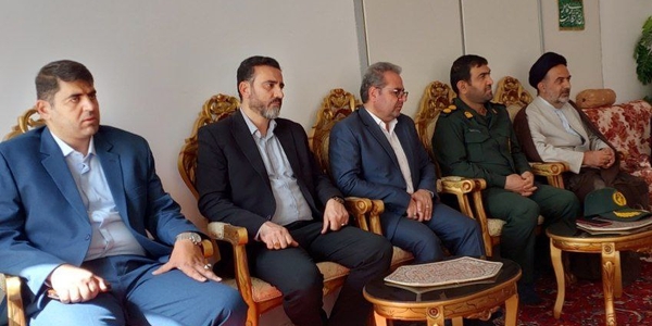 دیدار با خانواده معزز شهید والامقام مسعود امیرخانی