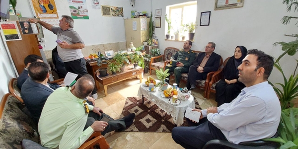 بازدید مسئولان شهرستان محلات از مرکز ترک اعتیاد پرواز