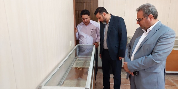 بازدید فرماندار شهرستان محلات از اداره و موزه میراث فرهنگی شهرستان