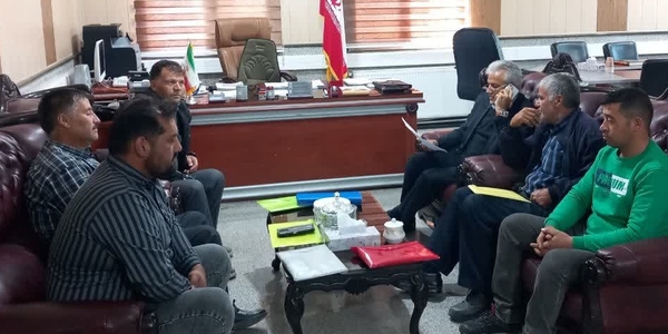 دیدار دامداران علیشار با فرماندار زرندیه برای بررسی مشکلات