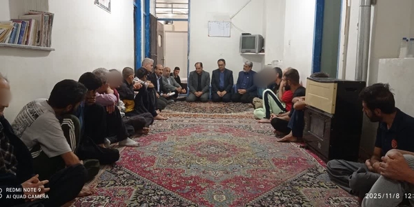 🔘 بازدید از کمپ ترک اعتیاد «بهاران» خنداب با حضور دبیر شورای هماهنگی مبارزه با مواد مخدر استان